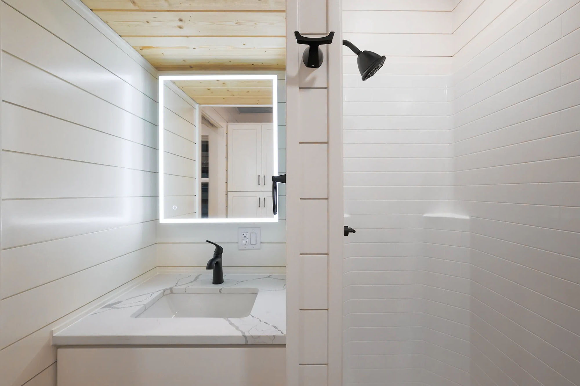 Sleek Bathroom Interior in Kingdom 150 Flex Tiny Home